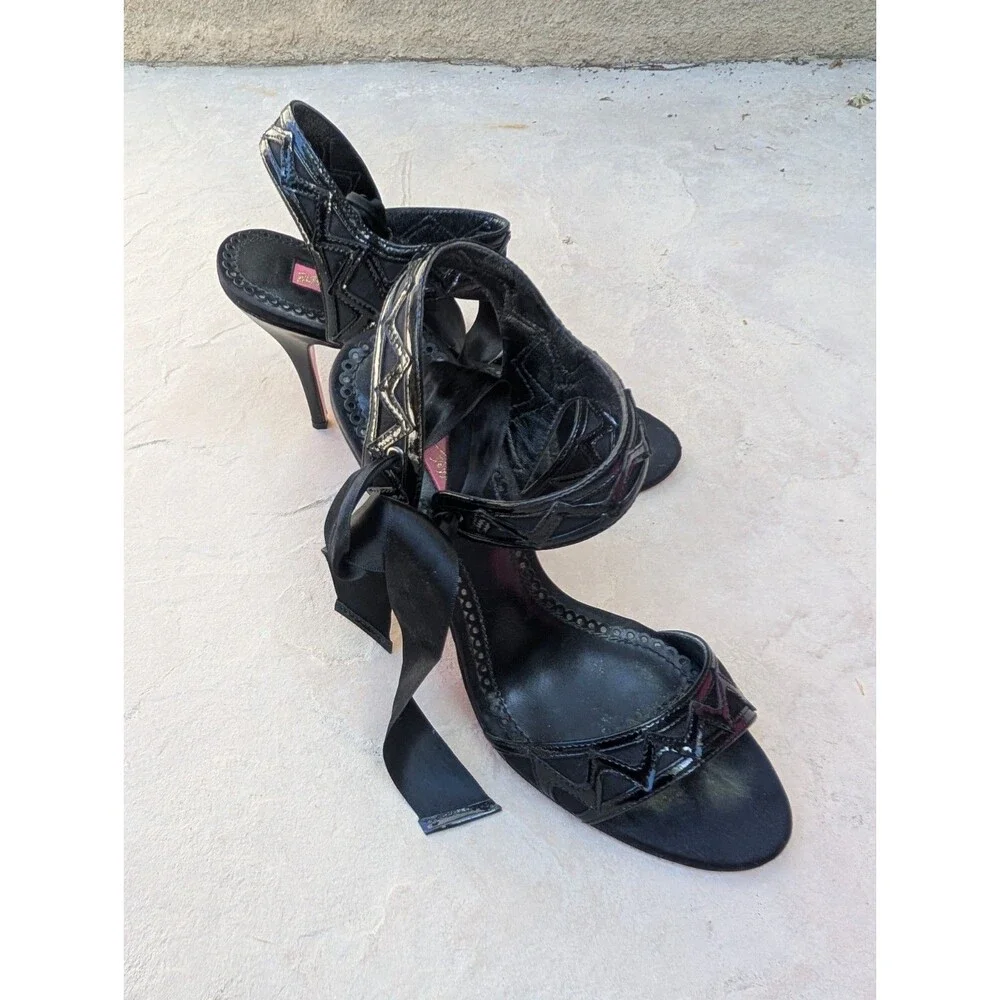 Betsey Johnson glossy patent